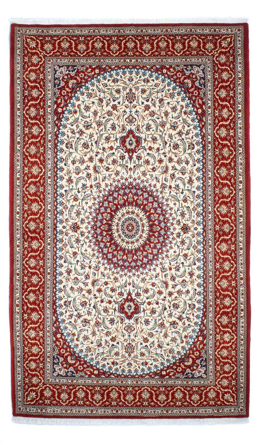 Tapis persan - Ghom - 261 x 156 cm - beige