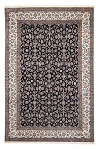 Tapis persan - Nain - Premium - 303 x 202 cm - bleu foncé