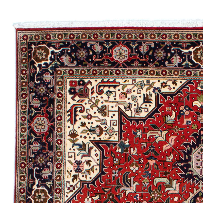 Tapis persan - Tabriz - Royal - 205 x 152 cm - rouge foncé