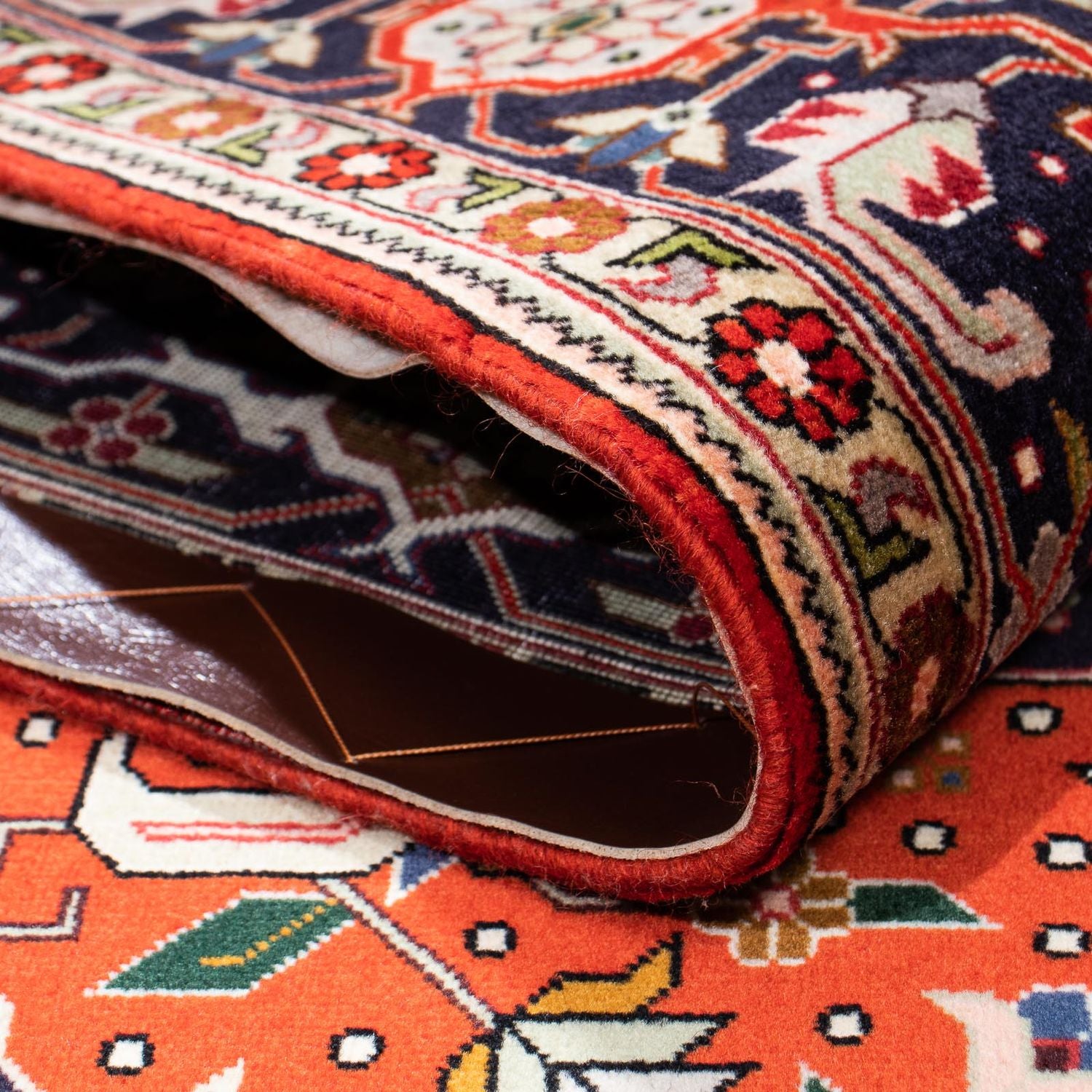 Tapis persan - Tabriz - Royal - 205 x 152 cm - rouge foncé