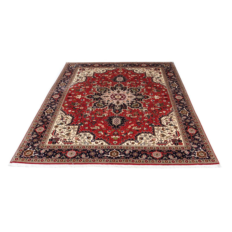 Tapis persan - Tabriz - Royal - 205 x 152 cm - rouge foncé