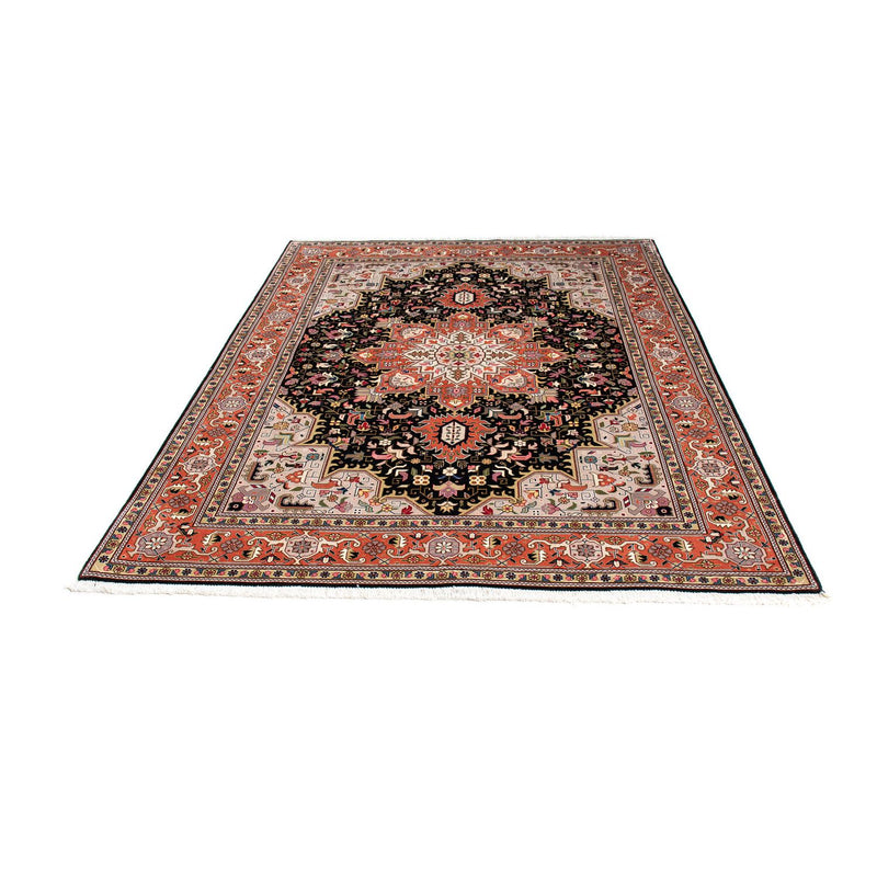 Tapis persan - Tabriz - Royal - 212 x 152 cm - bleu foncé
