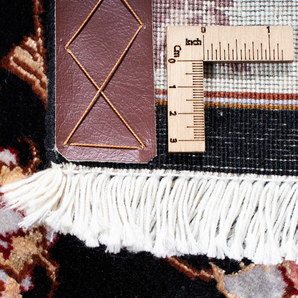 Tapis persan - Tabriz - Royal - 244 x 166 cm - bleu foncé