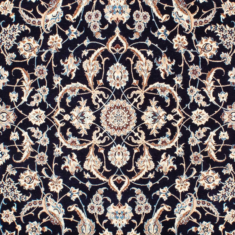 Tapis persan - Nain - Premium - 267 x 173 cm - bleu foncé