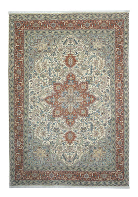 Tapis persan - Tabriz - Royal - 303 x 207 cm - beige