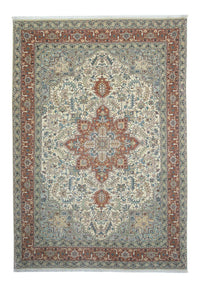 Tapis persan - Tabriz - Royal - 303 x 207 cm - beige