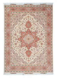 Tapis persan - Tabriz - Royal - 207 x 152 cm - beige