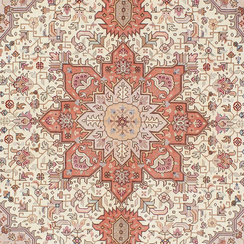 Tapis persan - Tabriz - Royal - 207 x 152 cm - beige