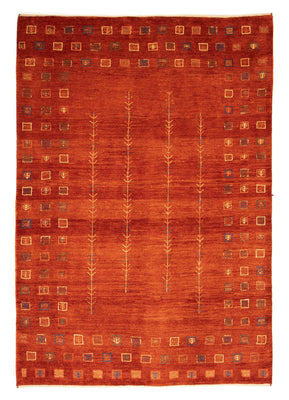 Tapis Gabbeh - Persan - 230 x 165 cm - rouge