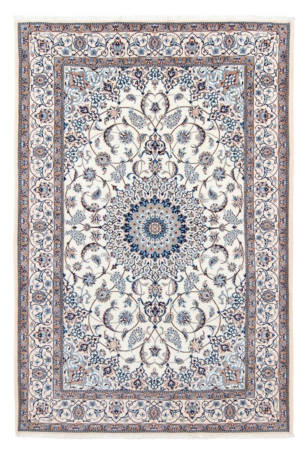 Tapis persan - Nain - Royal - 309 x 208 cm - beige
