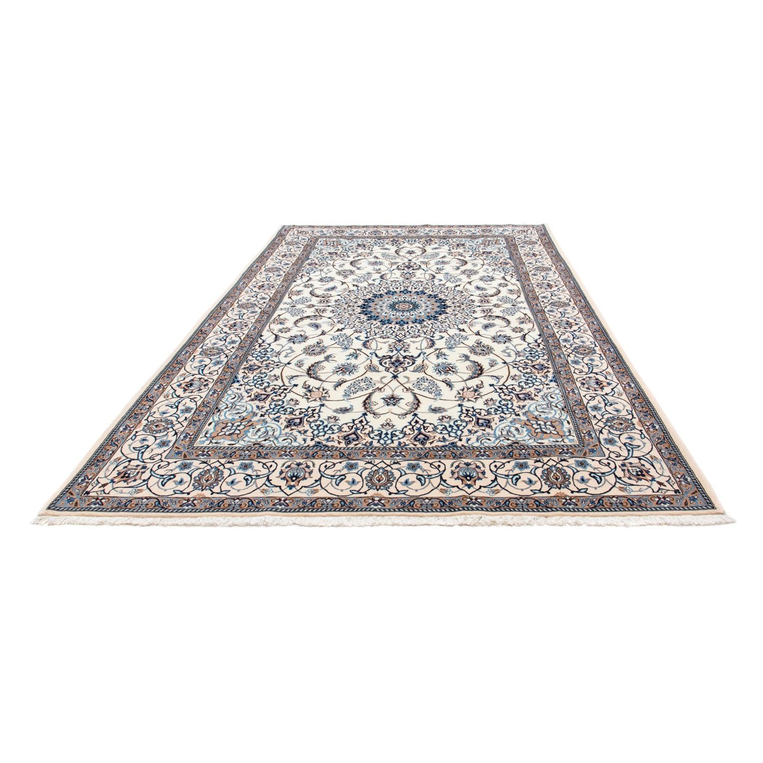 Tapis persan - Nain - Royal - 309 x 208 cm - beige