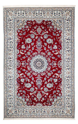 Tapis persan - Nain - Premium - 236 x 153 cm - rouge foncé