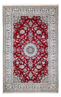 Tapis persan - Nain - Premium - 236 x 153 cm - rouge foncé