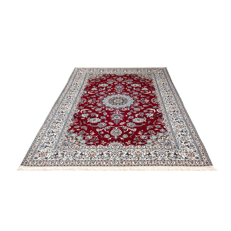 Tapis persan - Nain - Premium - 236 x 153 cm - rouge foncé