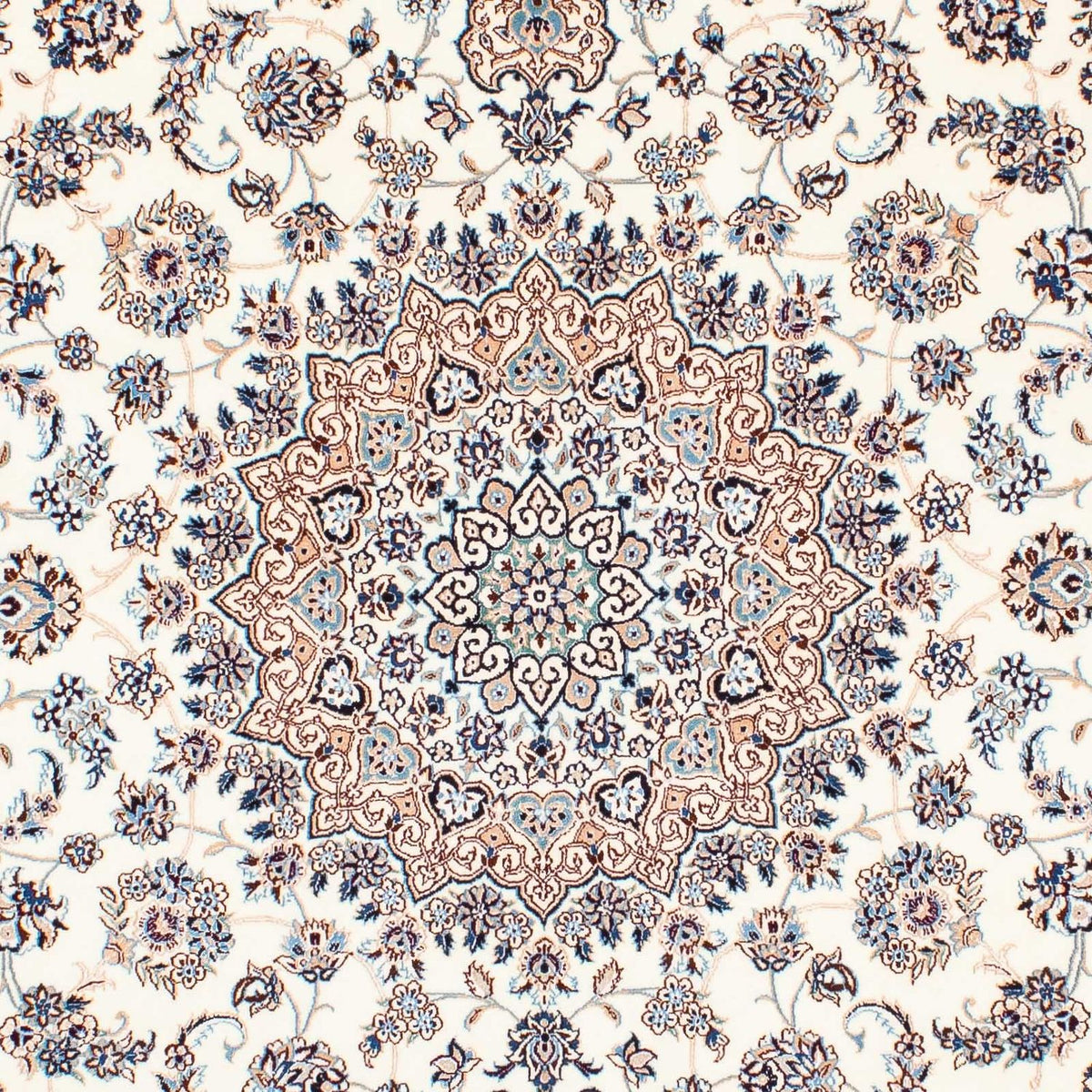 Tapis persan - Nain - Premium - 240 x 161 cm - beige