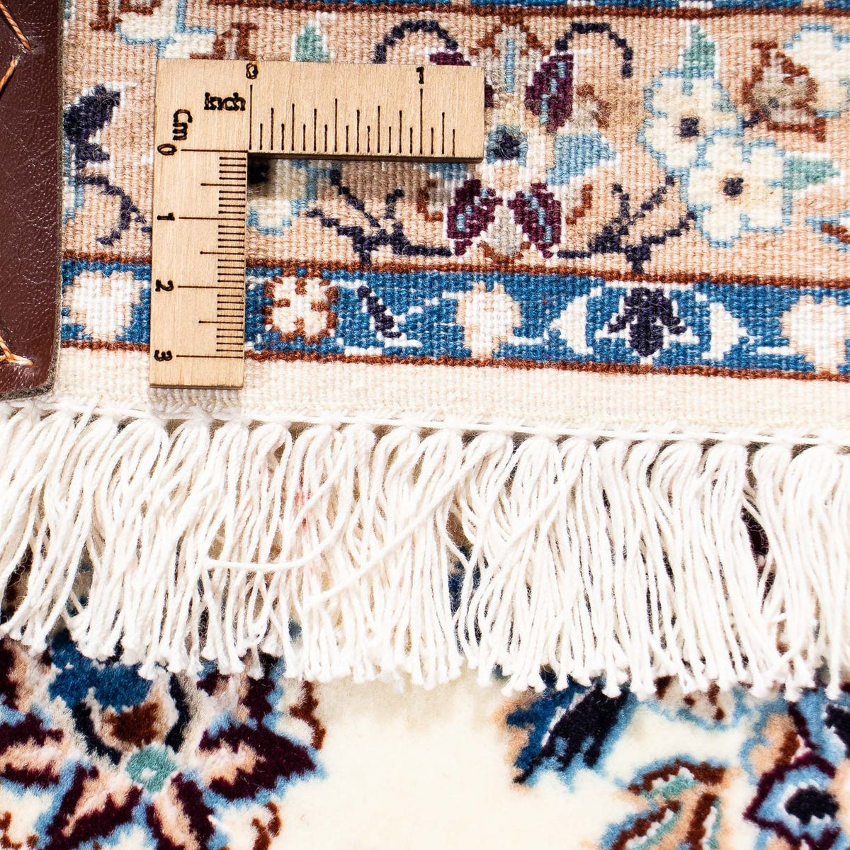 Tapis persan - Nain - Premium - 240 x 161 cm - beige