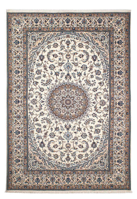 Tapis persan - Nain - Premium - 243 x 160 cm - beige