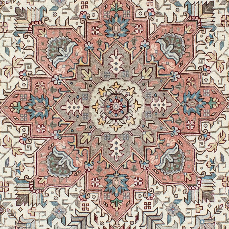 Tapis persan - Tabriz - Royal - 200 x 151 cm - beige