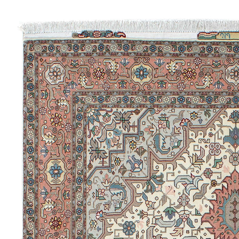 Tapis persan - Tabriz - Royal - 200 x 151 cm - beige