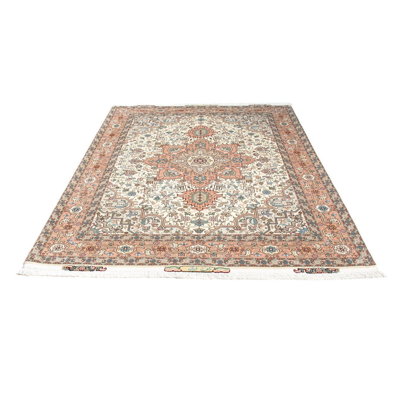 Tapis persan - Tabriz - Royal - 200 x 151 cm - beige
