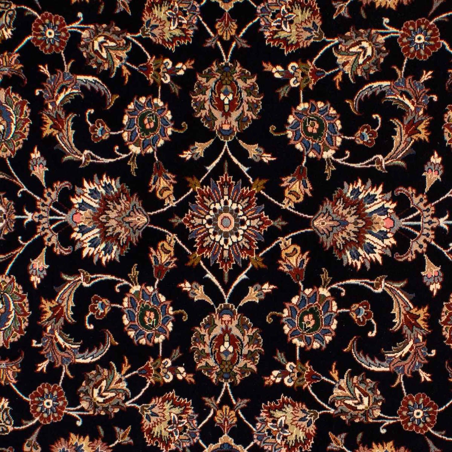 Tapis persan - Classique - 297 x 203 cm - bleu foncé