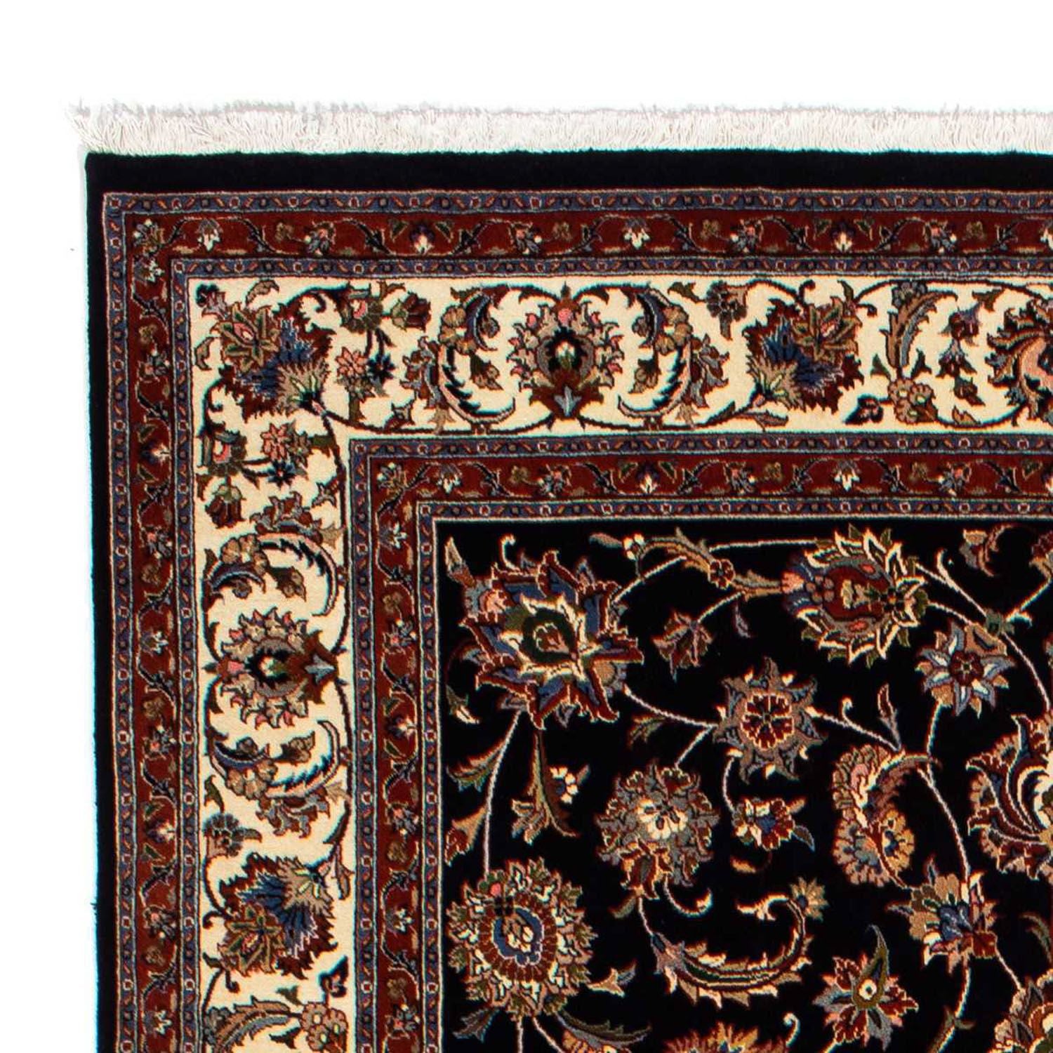 Tapis persan - Classique - 297 x 203 cm - bleu foncé
