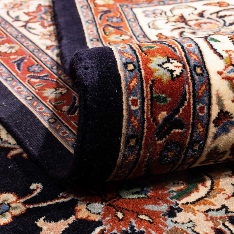 Tapis persan - Classique - 273 x 217 cm - bleu foncé