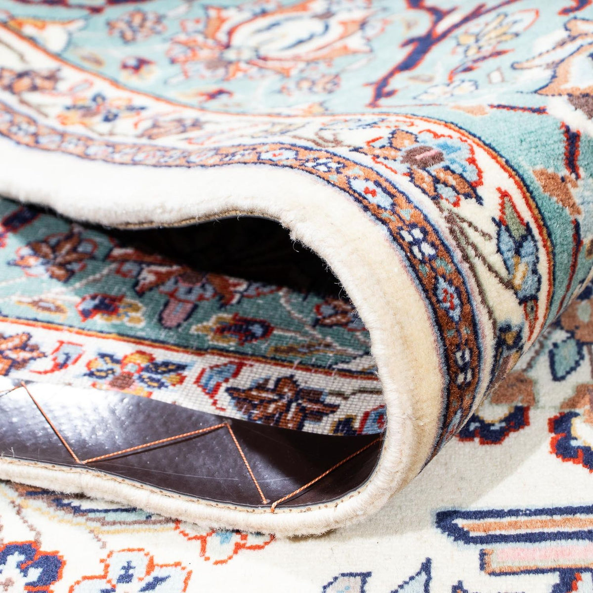 Tapis persan - Ghom - 258 x 163 cm - beige