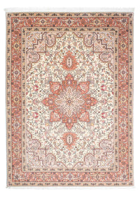 Tapis persan - Tabriz - Royal - 208 x 153 cm - beige