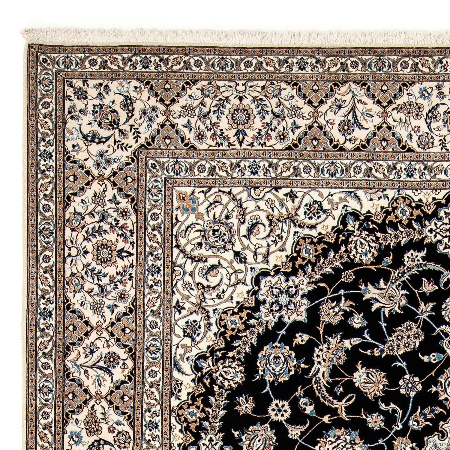 Tapis persan - Nain - Premium - 312 x 222 cm - beige