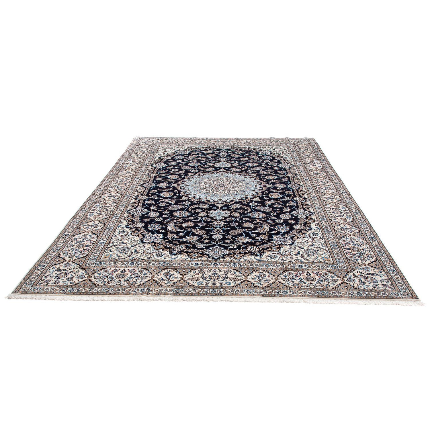 Tapis persan - Nain - Premium - 312 x 222 cm - beige