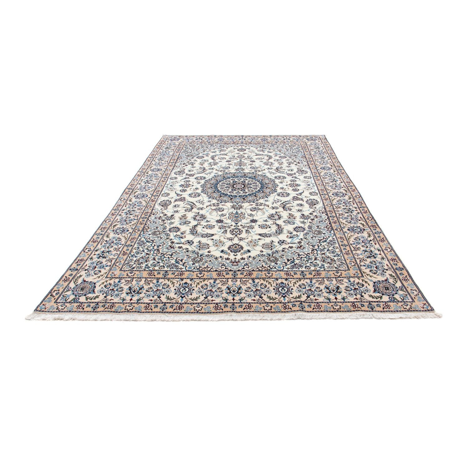 Tapis persan - Nain - Royal - 300 x 198 cm - beige
