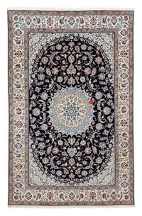 Tapis persan - Nain - Royal - 300 x 202 cm - noir
