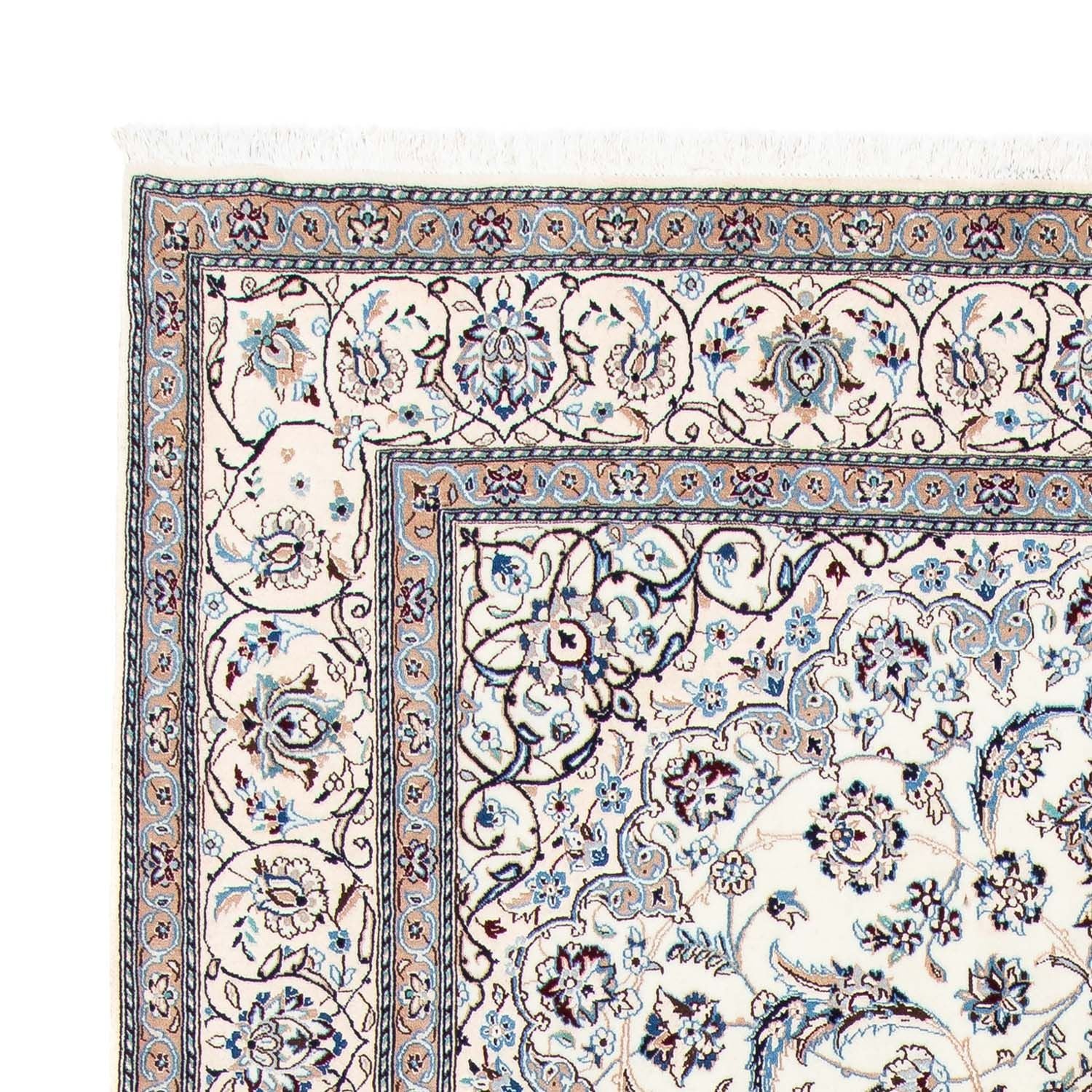 Tapis persan - Nain - Royal - 307 x 204 cm - beige