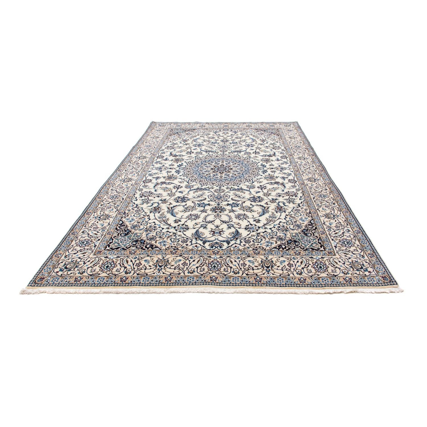 Tapis persan - Nain - Royal - 307 x 204 cm - beige