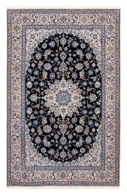 Tapis persan - Nain - Royal - 295 x 204 cm - noir
