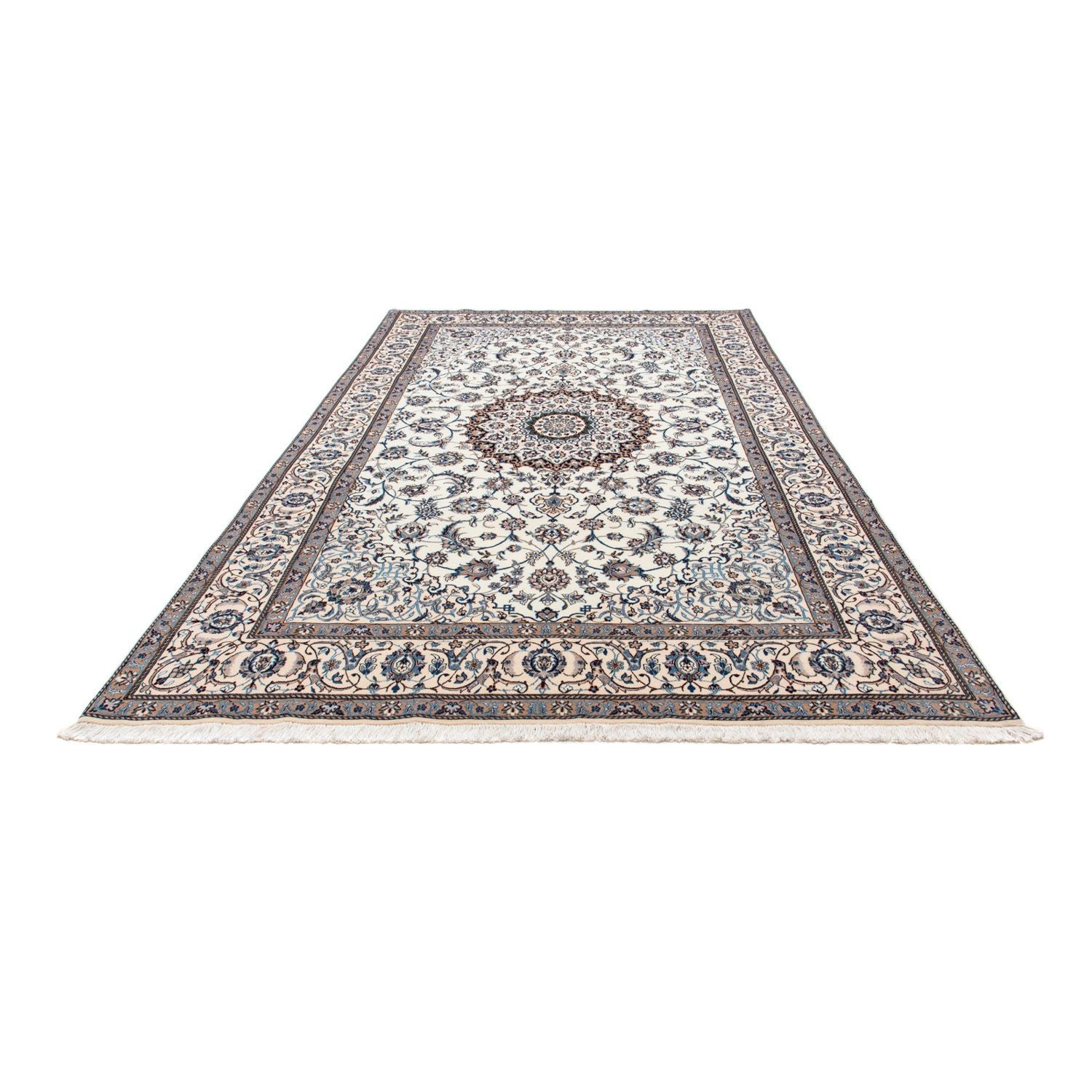 Tapis persan - Nain - Royal - 311 x 202 cm - beige