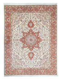 Tapis persan - Tabriz - Royal - 201 x 149 cm - beige