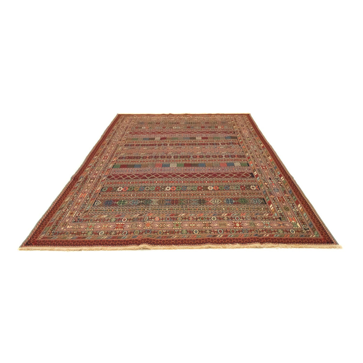 Tapis persan - Nomadic - 304 x 200 cm - multicolore