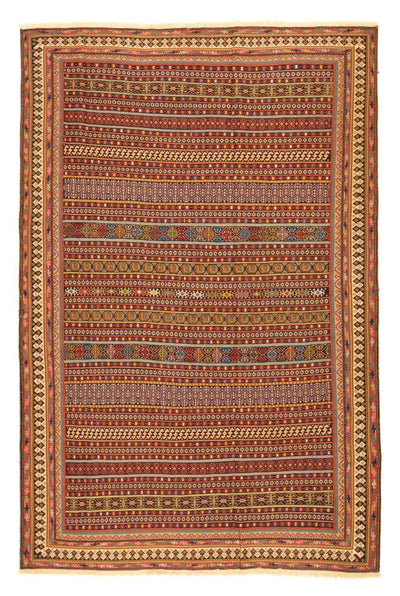 Afshar Sirjan Tapis 192x287cm - Tapis persan