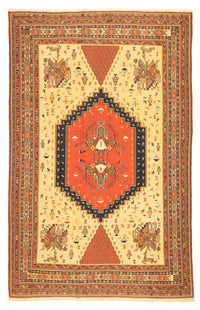 Tapis persan - Nomadic - 302 x 194 cm - or