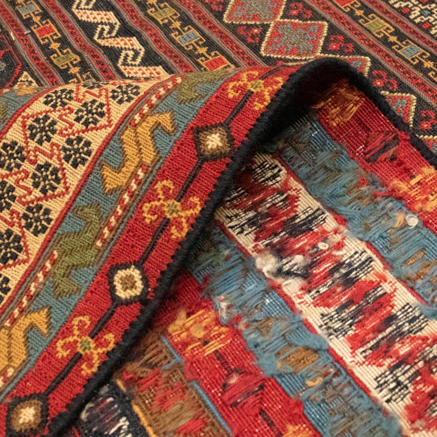 Tapis persan - Nomadic - 292 x 187 cm - multicolore