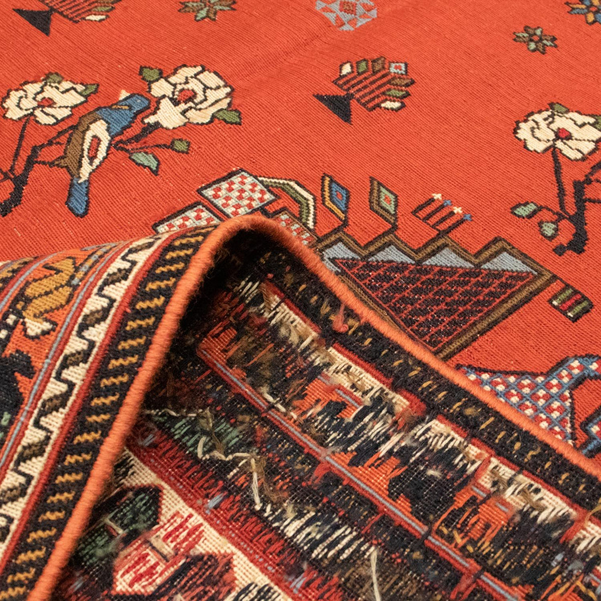 Tapis persan - Nomadic - 286 x 192 cm - multicolore