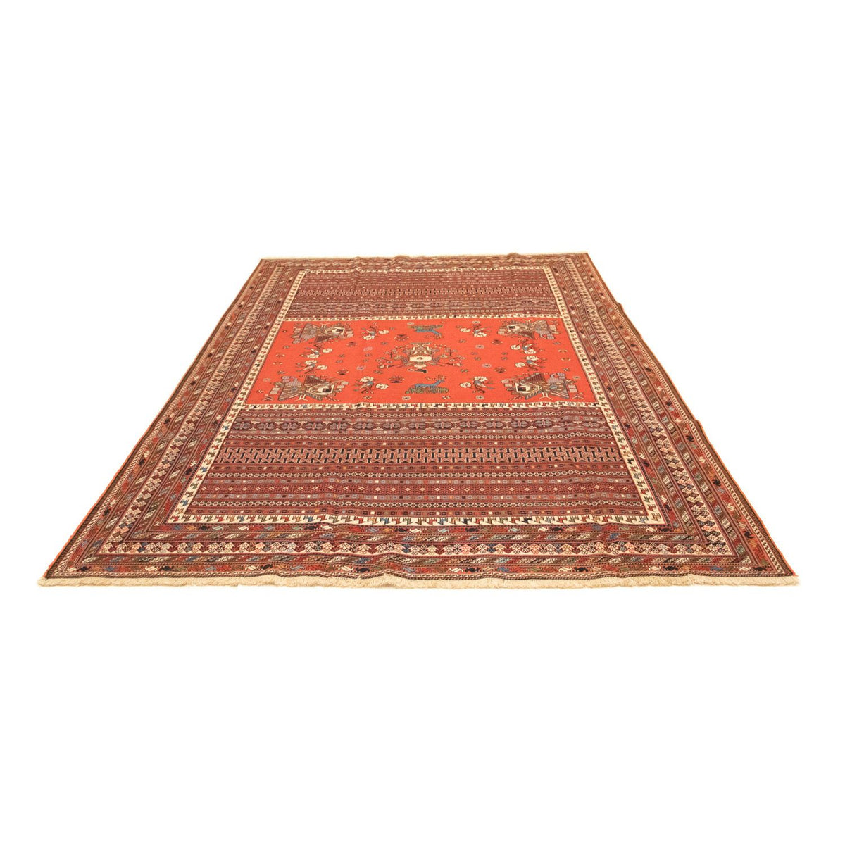 Tapis persan - Nomadic - 286 x 192 cm - multicolore