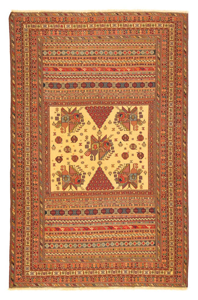 Afshar Sirjan Tapis 196x297cm - Tapis persan
