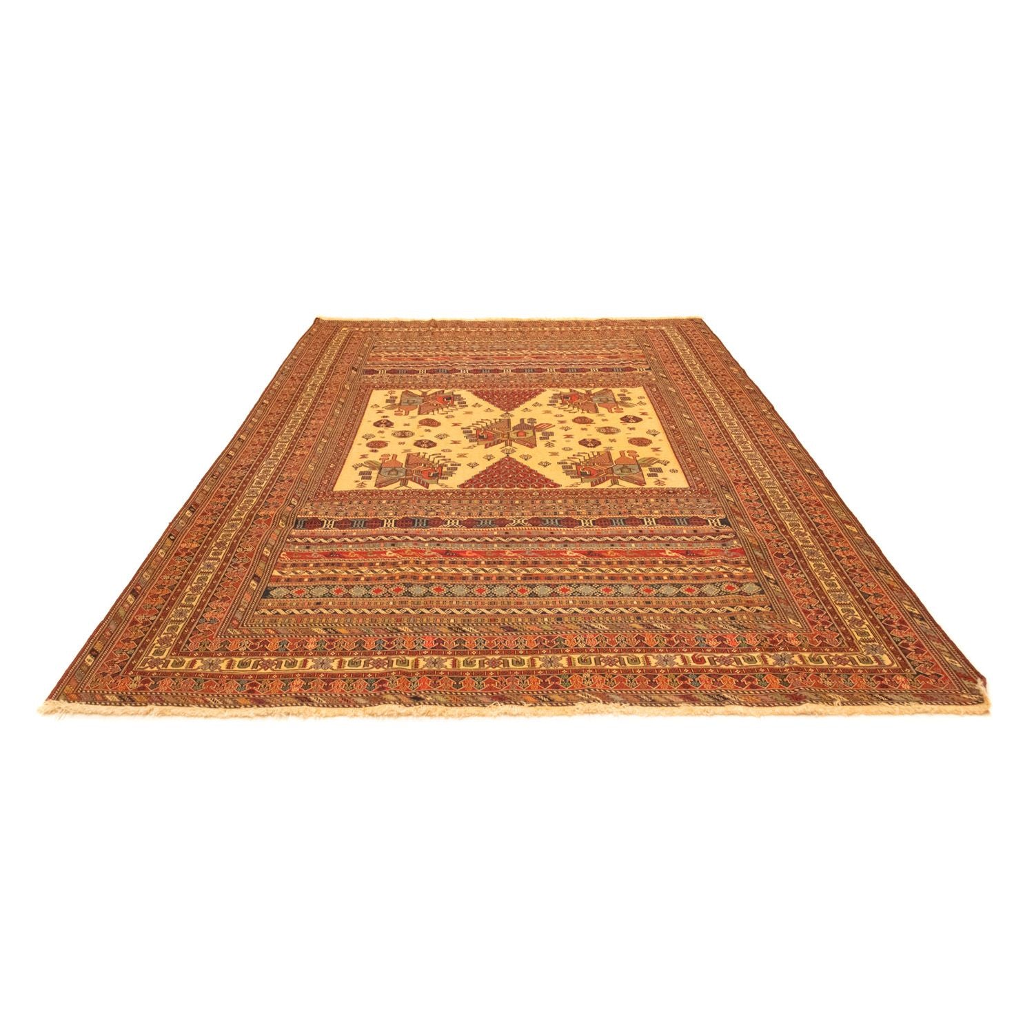 Tapis persan - Nomadic - 297 x 196 cm - multicolore