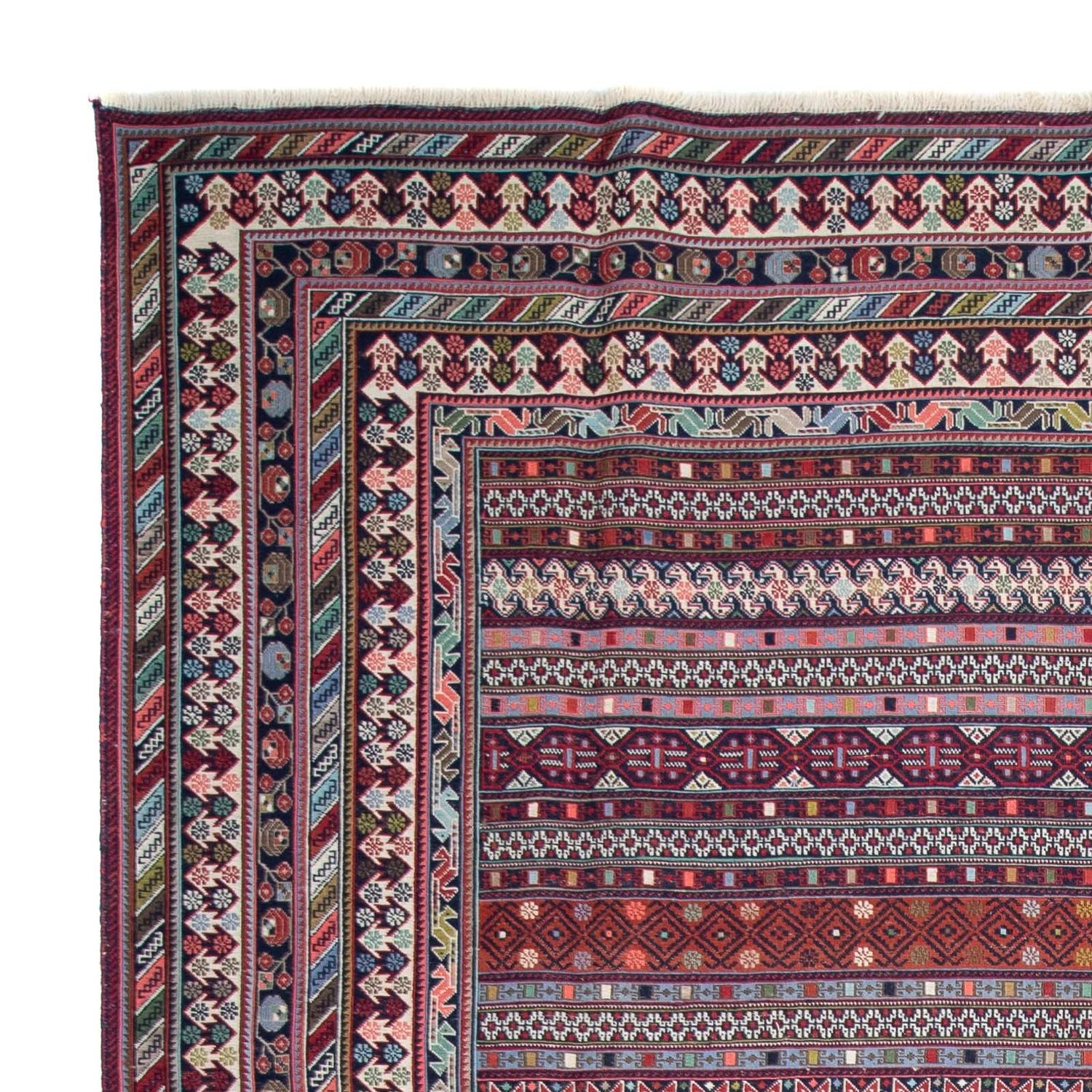 Tapis persan - Nomadic - 304 x 196 cm - multicolore