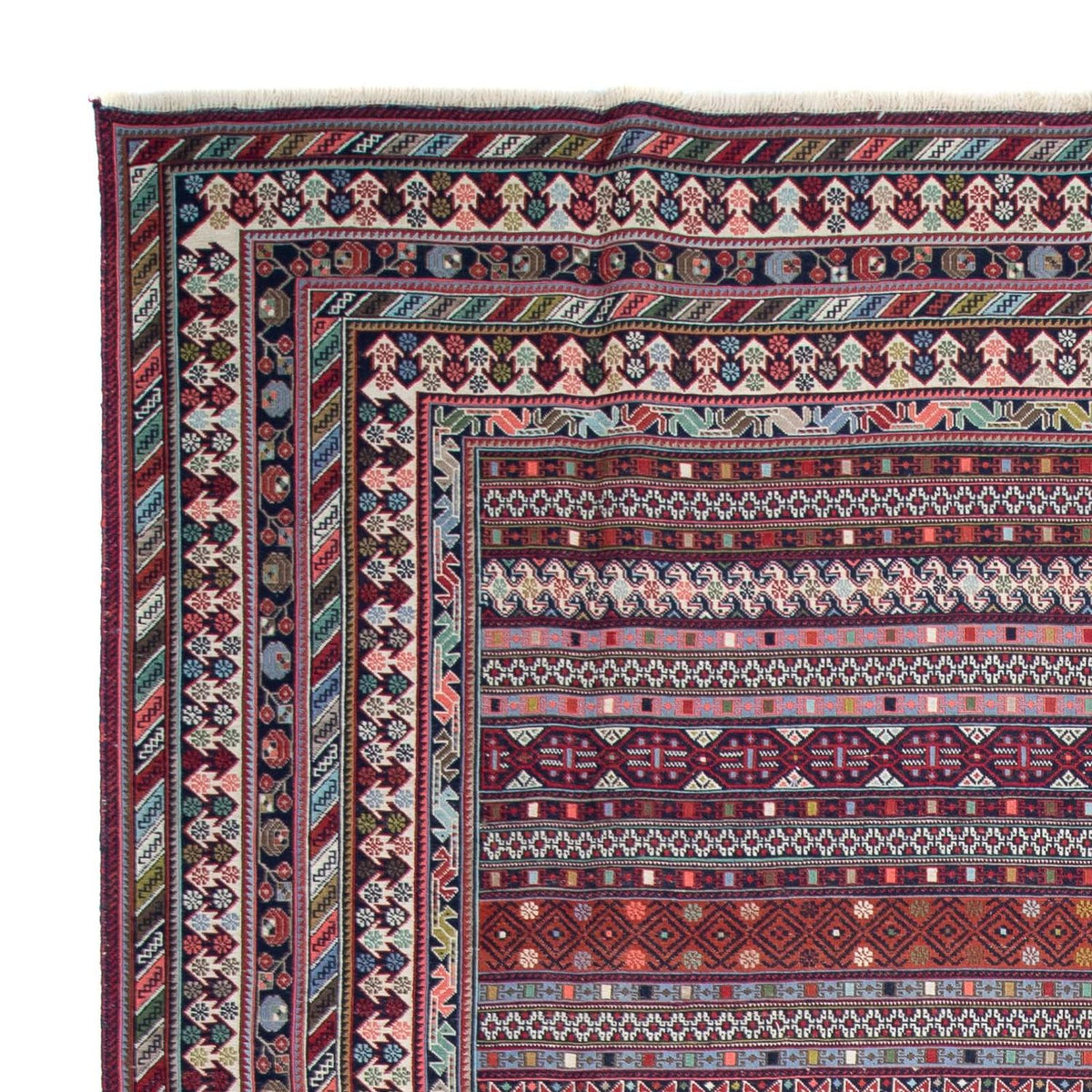 Afshar Sirjan Tapis 196x304cm - Tapis persan