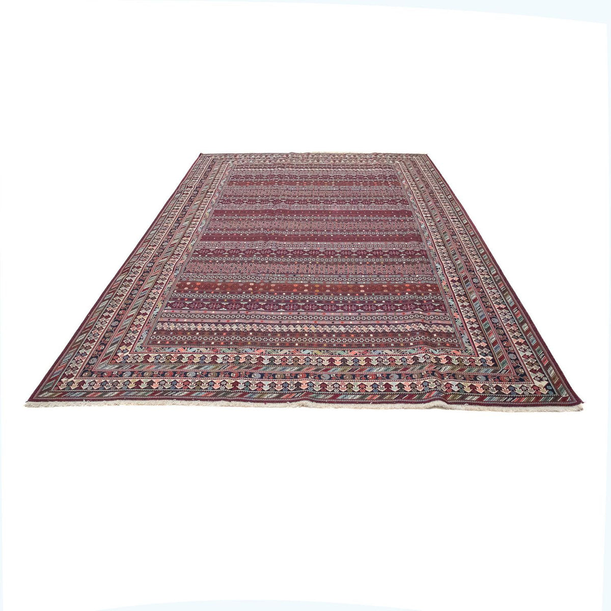 Tapis persan - Nomadic - 304 x 196 cm - multicolore
