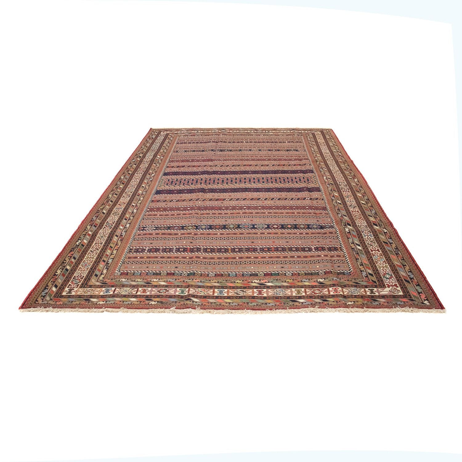 Tapis persan - Nomadic - 290 x 197 cm - multicolore